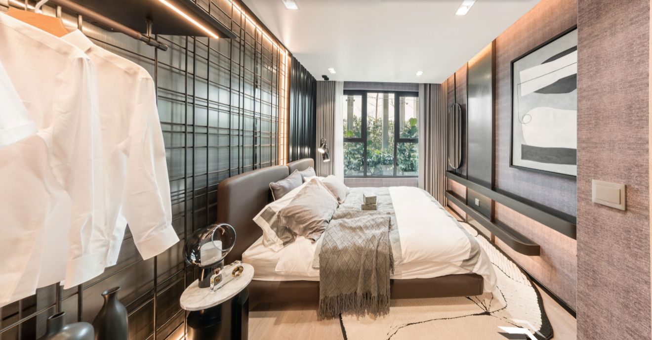 Cần bán căn hộ 1 ngủ Lumi Prestige, 42m2, hoàn thiện cơ bản, nội thất cao cấp